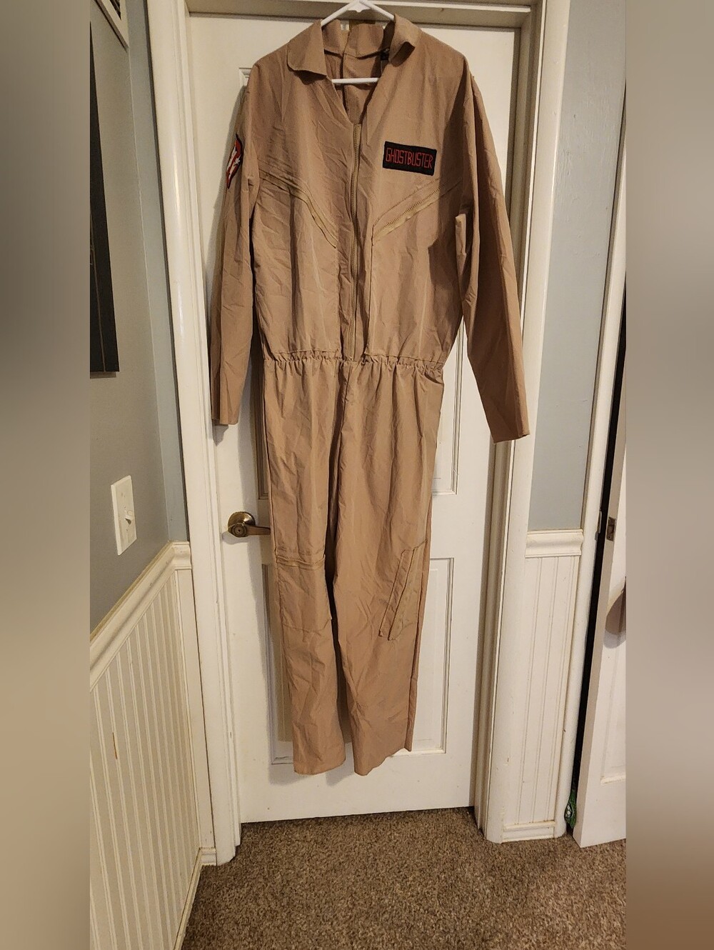 Ghostbusters Tan Jumpsuit , Size L/XL ( 42-46)
